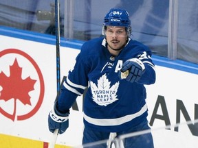 Arizona-born Leafs star Auston Matthews made his first trip to picturesque Muskoka this week, but it wasn’t exactly a restful getaway for the team.  USA TODAY SPORTS