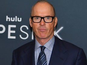 Actor Michael Keaton attends the Hulu premiere of "Dopesick" at the Museum of Modern Art (MoMA) on Oct. 4, 2021 in New York City.