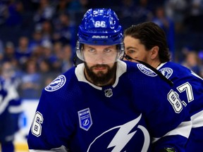 Nikita Kucherov will be out of the Lightning lineup for 8-10 weeks after undergoing surgery for an undisclosed ailment.