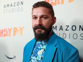 LaBeouf attends the premiere of Amazon Studios "Honey Boy" at The Dome at Arclight Hollywood on November 5, 2019 in Hollywood, California.