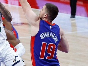 Guard Svi Mykhailiuk is part of the Toronto Raptors' training camp roster.