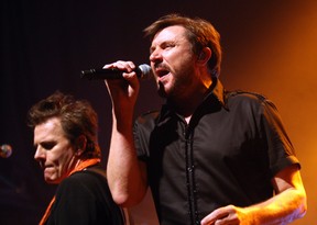 John Taylor and Simon Le Bon seen during a rare club show at the Phoenix in Toronto in 2011.