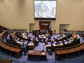 Morning City Council session in Council Chambers at City Hall in Toronto, Ont., on Thursday, Dec. 13, 2018.