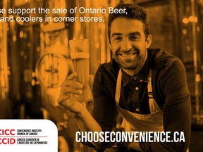 The Convenience Industry Council of Canada (CICC) is pledging to only sell made-in-Ontario alcoholic products until the end of 2022 if the government will grant them permission to carry the products.