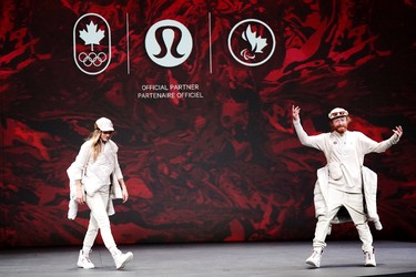 Team Canada shows off new Lululemon kits ahead of Beijing Games