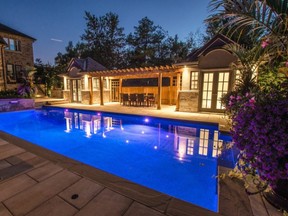 This backyard oasis in Richmond Hill is one of the countless private swimming pools available to rent by the hour through swimply.com.