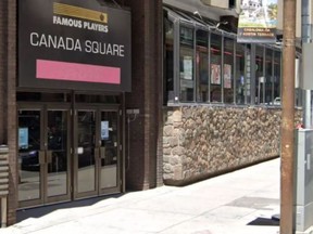 The Famous Players Canada Square Cinemas has been shuttered.