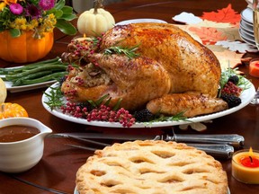 Thanksgiving Day turkey.