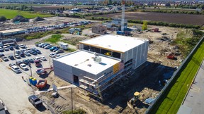 The tunnel rescue facility is located adjacent to LiUNA Local 183’s new headquarters in Vaughan. SUPPLIED