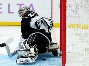 Jonathan Quick and the Kings take on teh Maple Leafs tonight in Los Angeles.