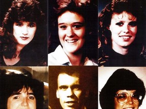 Six of the confirmed victims of the I-70 Killer.