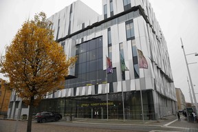 The Uppsala Concert and Congress Hall is pictured on Nov. 3, 2021 in Uppsala, Sweden.