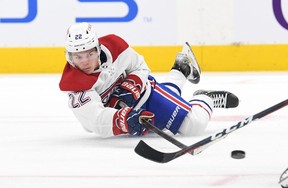 Not only was hot-shot rookie Cole Caufield not scoring in the NHL with the Habs, he has yet to notch a goal in the minors after being sent down. USA TODAY SPORTS