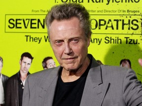 Cast member Christopher Walken attends the premiere of "Seven Psychopaths" at the Bruin Theatre on Monday, Oct. 1, 2012, in Los Angeles.