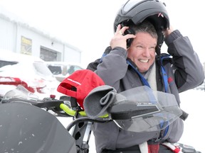 Kevin Collins, president and CEO of Easter Seals Ontario, at Snowarama in Sault Ste. Marie, Ont., on Saturday, Feb. 9, 2019.
