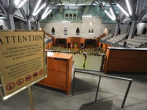 The House of Commons is pictured on Parliament Hill in Ottawa on Friday, Nov. 19, 2021.