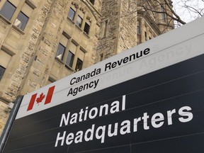 Canada Revenue Agency national headquarters in Ottawa on March 8, 2021.