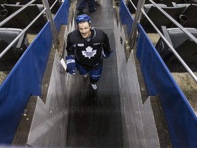 Former Leafs captain Dion Phaneuf officially retired from the NHL, but the respect he has earned from his teammates will last for a long time to come. CRAIG ROBERTSON/SUN FILES
