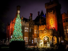 Casa Loma’s holiday lights tour is back and better than ever. SUPPLIED