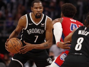 Kevin Durant and the Brooklyn Nets take on the Toronto Raptors. USA TODAY SPORTS