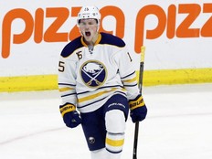 The Jack Eichel saga is finally over, as the Sabres traded the disgruntled centre to the Vegas Golden Knights. THE CANADIAN PRESS FILES