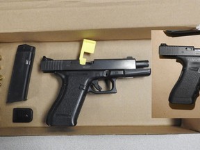Durham cops seized guns as part of a human trafficking investigation.