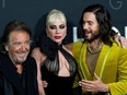 Cast members Al Pacino, Lady Gaga and Jared Leto attend the premiere of the film 'House of Gucci' at Jazz at Lincoln Center in New York City, Nov. 16, 2021.