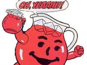 Apparently some people are causing all kinds of property damage by busting through fences a la the Kool-Aid Man, who smashed through walls and other things in various commercials.