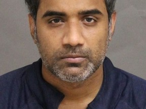 Ramanan Pathmanathan, 36, of Toronto, faces 93 charges in relation to a child-luring investigation.