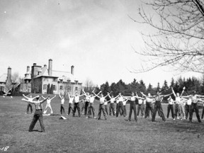 Physical Training No.1 Convalescent Hospital R.C.A.F., Hamilton Ont., Canada, dated October 1944.