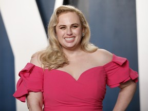 Rebel Wilson attends the Vanity Fair Oscar party in Beverly Hills during the 92nd Academy Awards, in Los Angeles February 9, 2020.
