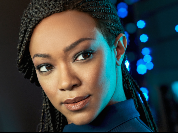 SET PHASERS TO FUN: Sonequa Martin-Green takes captain's chair in