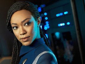 Sonequa Martin-Green as Burnham in Star Trek: Discovery.