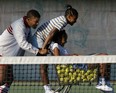 Will Smith, Saniyya Sidney, and Demi Singleton in King Richard, a movie about Richard Williams, the father to tennis prodigies Venus and Serena. Supplied photo