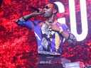 Young Dolph performs onstage at night three of the STAPLES Center Concert, sponsored by Sprite, during the 2017 BET Experience at Staples Center on June 24, 2017 in Los Angeles.  