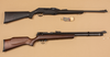 Firearms seized in the murder of a man in Brampton on Nov. 13, 2021. Carlton Brown of Toronto is charged.
