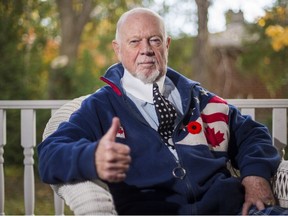 Don Cherry is pictured on Nov. 9, 2021.