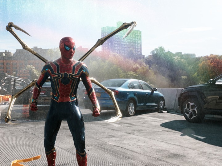 Tom Holland’s Spider-Man faces off against a multitude of enemies in Spider-Man: No Way Home.