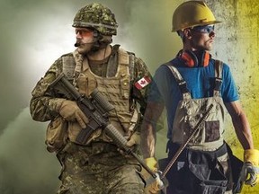 An image taken from the Helmets to Hardhats website.
