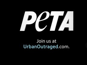 Animal activists in PETA have set up a mock website that features images that look like images of clothing made of humans.