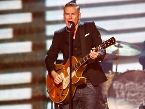 Singer Bryan Adams performs during the closing ceremony for the Invictus Games in Toronto, Ontario, Canada Sept. 30, 2017.