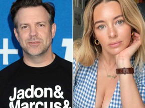 Jason Sudeikis and Keeley Hazell