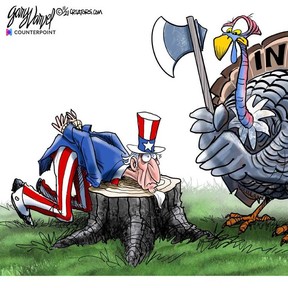 Gary Varvel cartoon for Nov. 17, 2021.