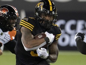 Hamilton Tiger Cats running back Don Jackson.