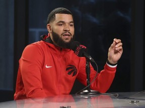 Toronto Raptors guard Fred VanVleet.