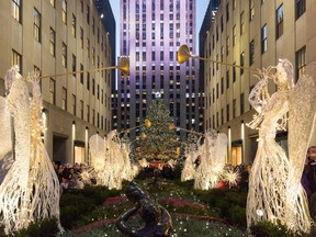 Since 1933, Rockefeller Center Christmas Tree has become a symbol of the festive season in New York.