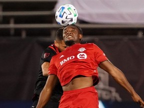 Akinola’s contract expired at the end of the 2021 MLS season and the Reds expressed interest right away in bringing him back. USA TODAY SPORTS