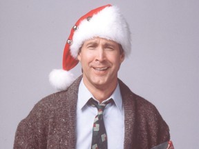 Chevy Chase is Clark Griswold in National Lampoon's Christmas Vacation.
