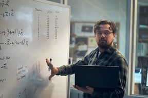 Leonardo DiCaprio as Dr. Randall Mindy in Don’t Look Up.