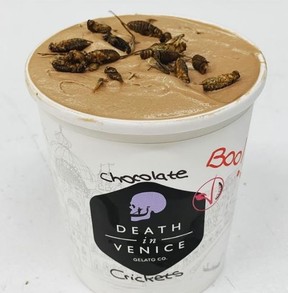 Recent Halloween ice cream treat from Death In Venice